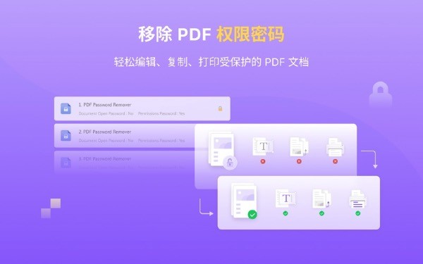 PDF密码移除工具Mac版