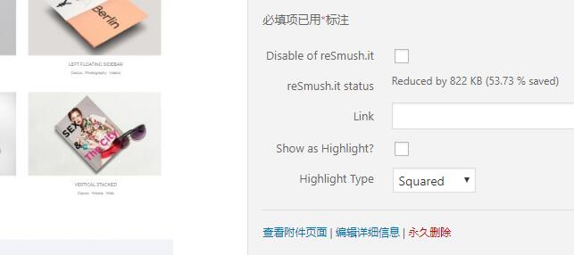 wordpress图片压缩插件reSmush.it Image OptimizerWordPress超级菜单插件UberMenuWordPress水印插件Image Watermark使用教程WordPress管理列表定制插件 Admin Columns使用The Grid插件设置网格布局Ultimate Category Excluder 在WordPress中排除特定分类Temporary Login 为WordPress添加临时用户