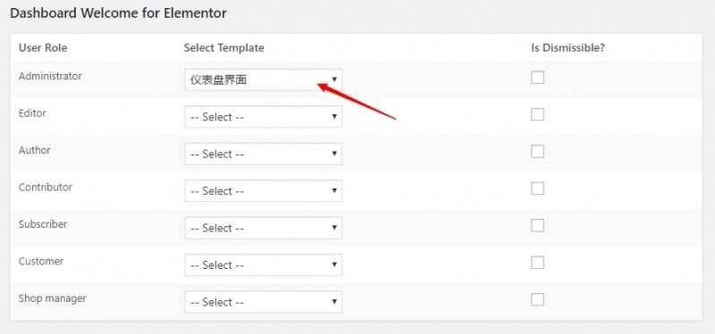 使用Elementor定制WordPress仪表盘界面