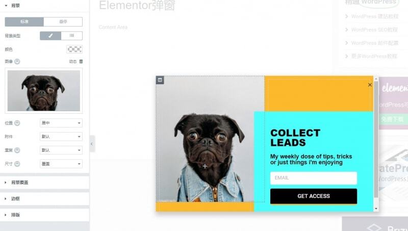 Elementor创建弹窗教程(Elementor Popup Builder)